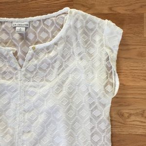 Liz Claiborne Sheer Blouse